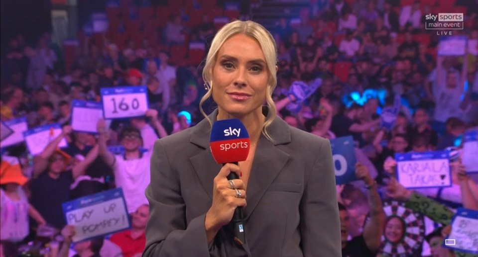 Emma Paton is a Sky Sports presenter