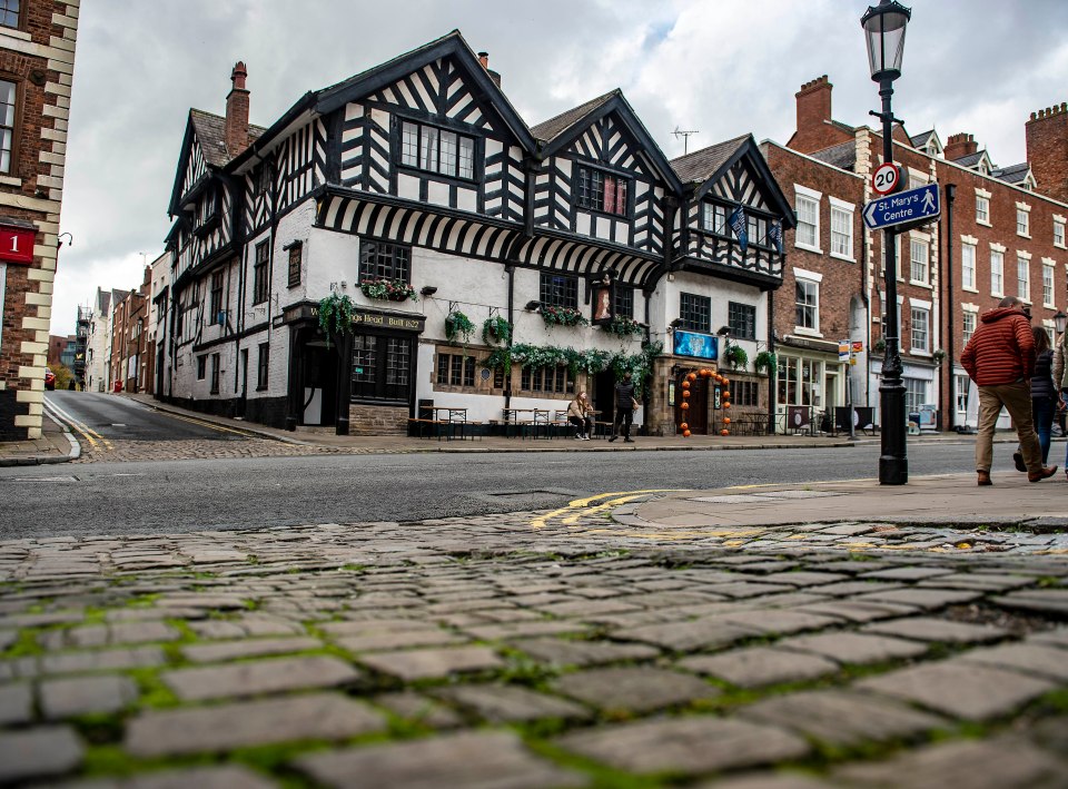 The Ye Olde Kings Head in Chester is said to be one of the most haunted locations in the area