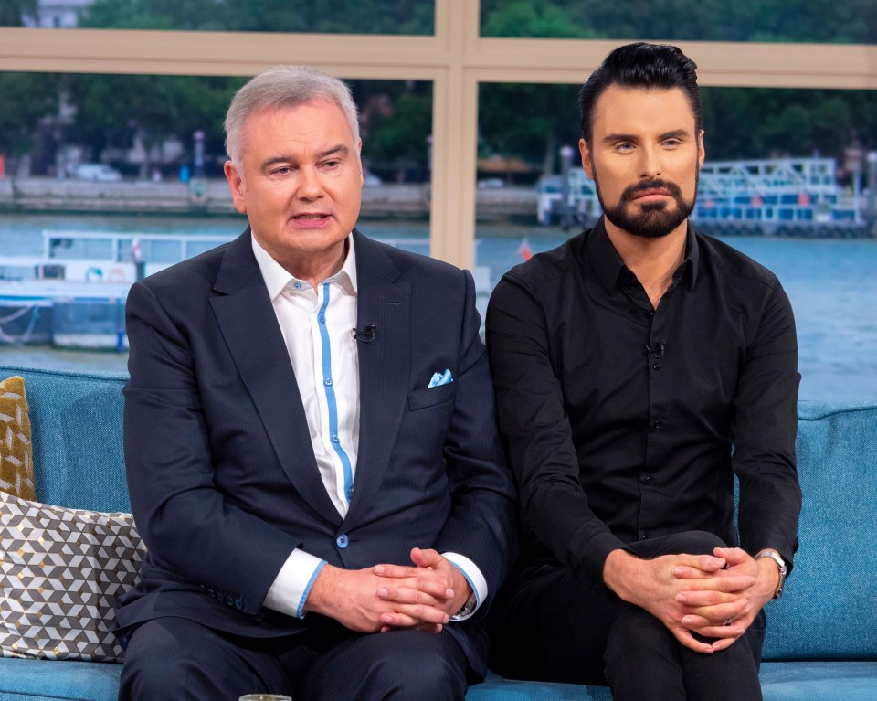 Rylan's also hosted alongside Ruth's husband Eamonn Holmes