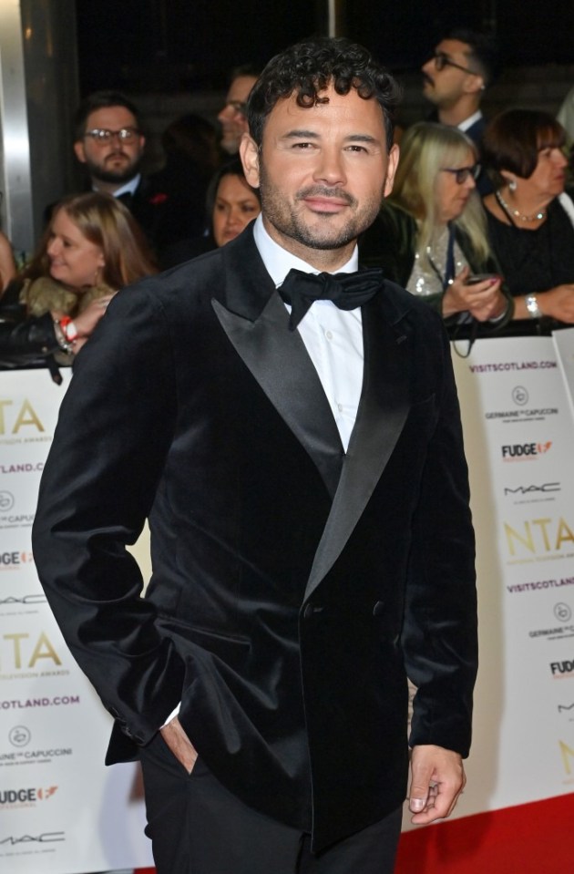 Mandatory Credit: Photo by Anthony Harvey/Shutterstock for NTA (13446034mr) Ryan Thomas 27th National Television Awards, Arrivals, OVO Arena Wembley, London, UK - 13 Oct 2022