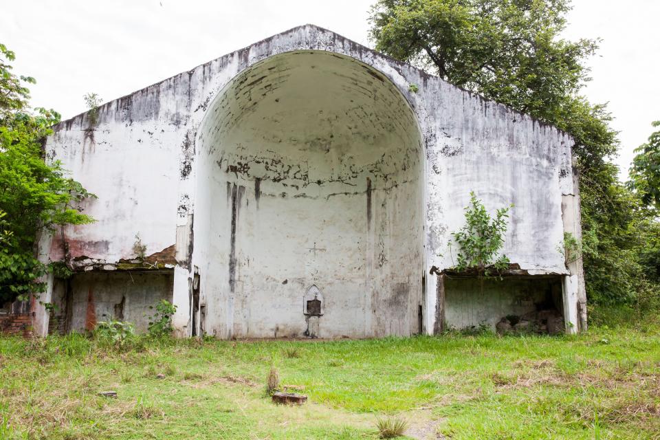 Buildings were left abandoned after the destruction hit at 11:30pm on November 13, 1985