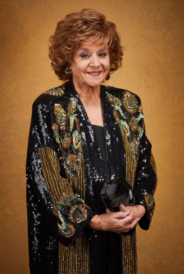 Barbara in glam mode for the National Television Awards in 2018