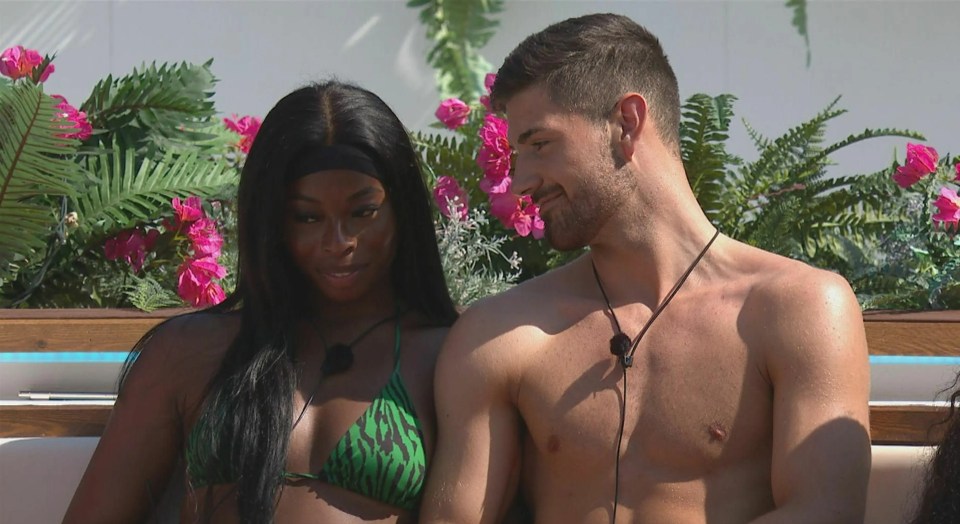 The star first found fame on the UK version of Love Island this summer