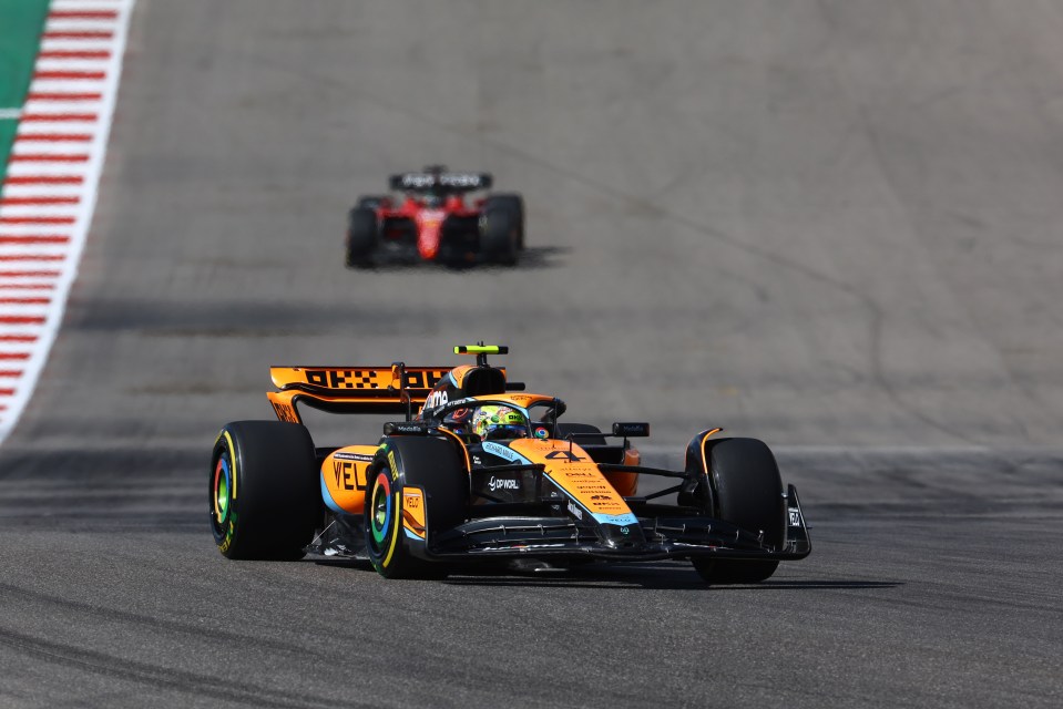 Lando Norris finished third after a thrilling battle with Hamilton