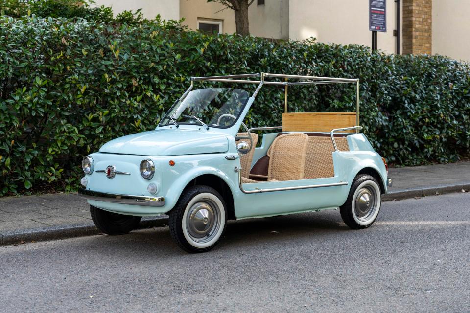 The 1972 Fiat 500 Jolly is expected to fetch around £28,000