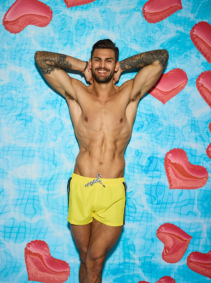 Adam first entered the Love Island villa in 2018