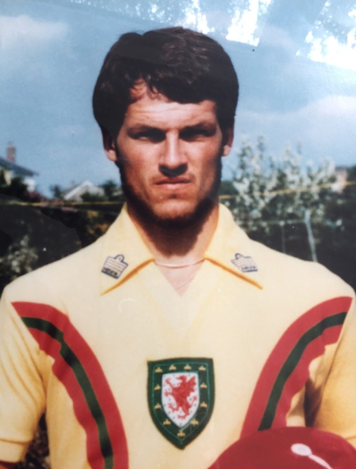 The former footballer played for Wales Under-18s