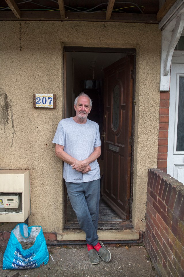 John Craddock discovered his home had been a cannabis farm