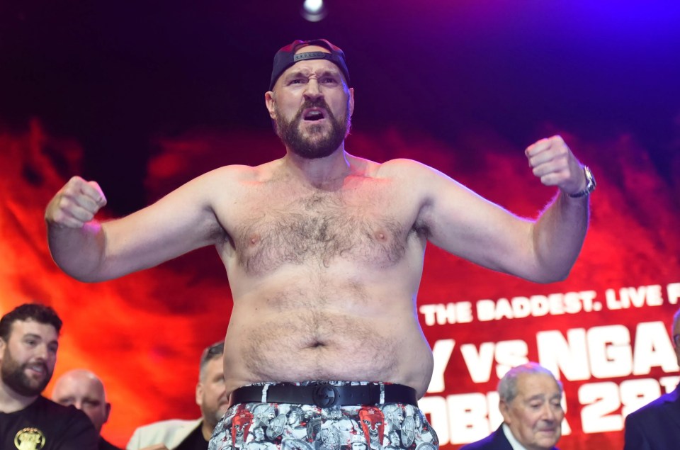 The Gypsy King and Ukrainian look set to battle in Saudi in April