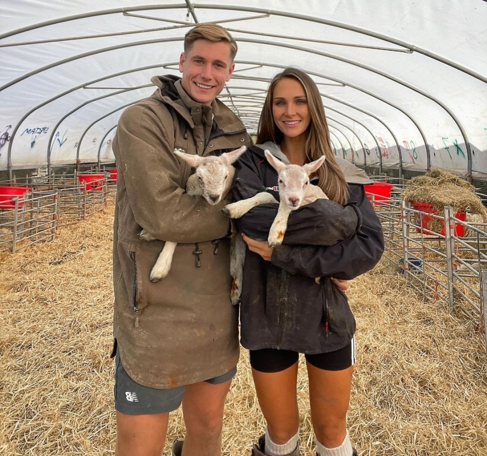 The couple split their time between Australia and the UK