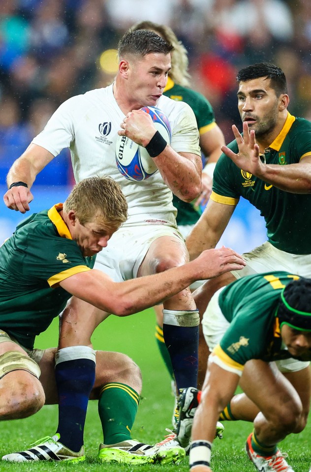 So let’s be bitter and twisted and devote ourselves to saying what a silly game rugby is anyway - in light of England being kicked out of the World Cup