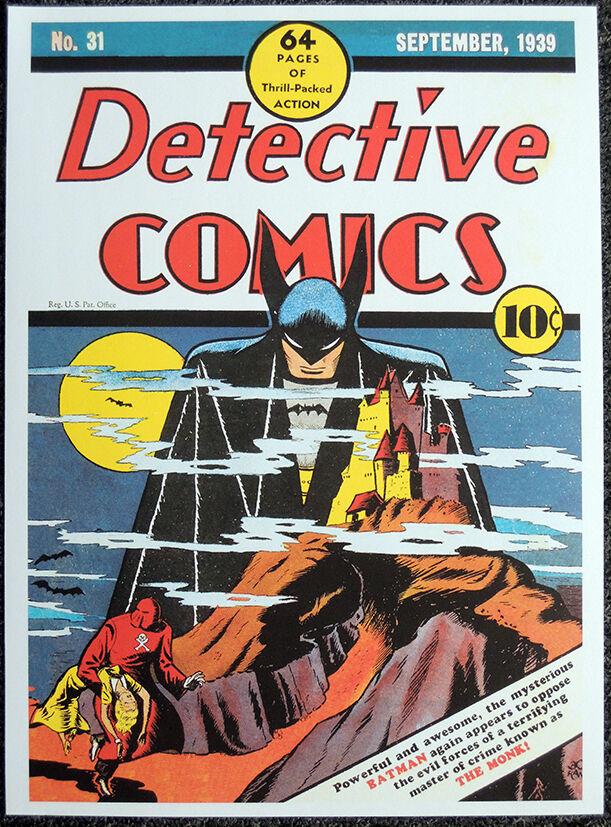 Some of Batman's nifty inventions feature in this 1939 comic