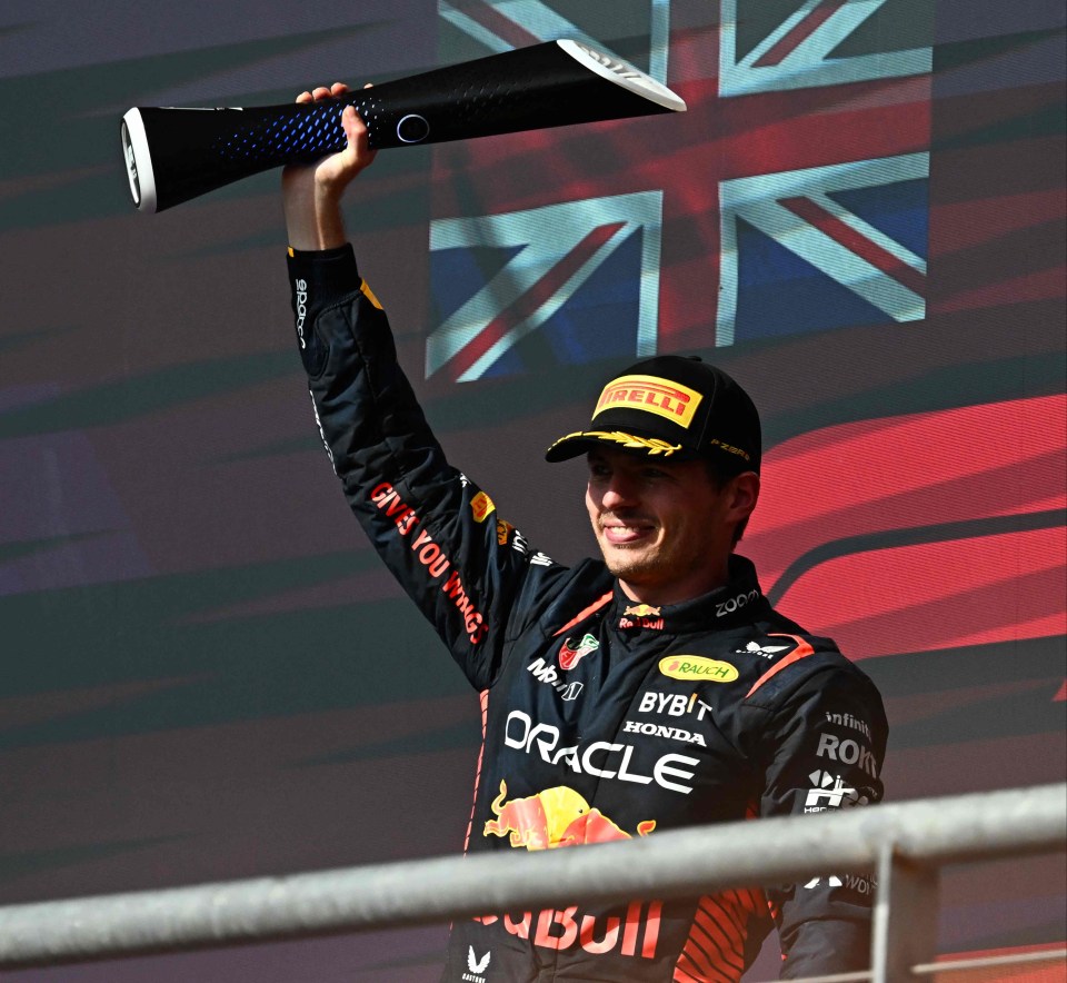 Champion Max Verstappen racked up yet another win