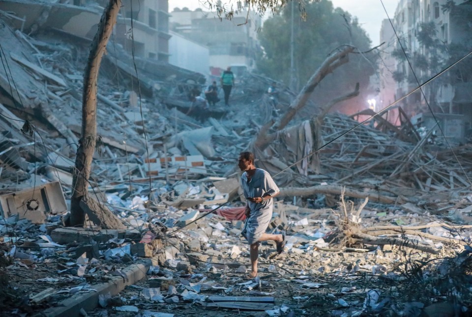 Israel blitzed Gaza City after vowing 'mighty vengeance'