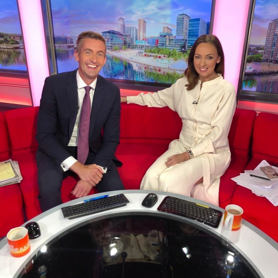 BBC Breakfast fans are used to seeing Ben suited and booted on the show