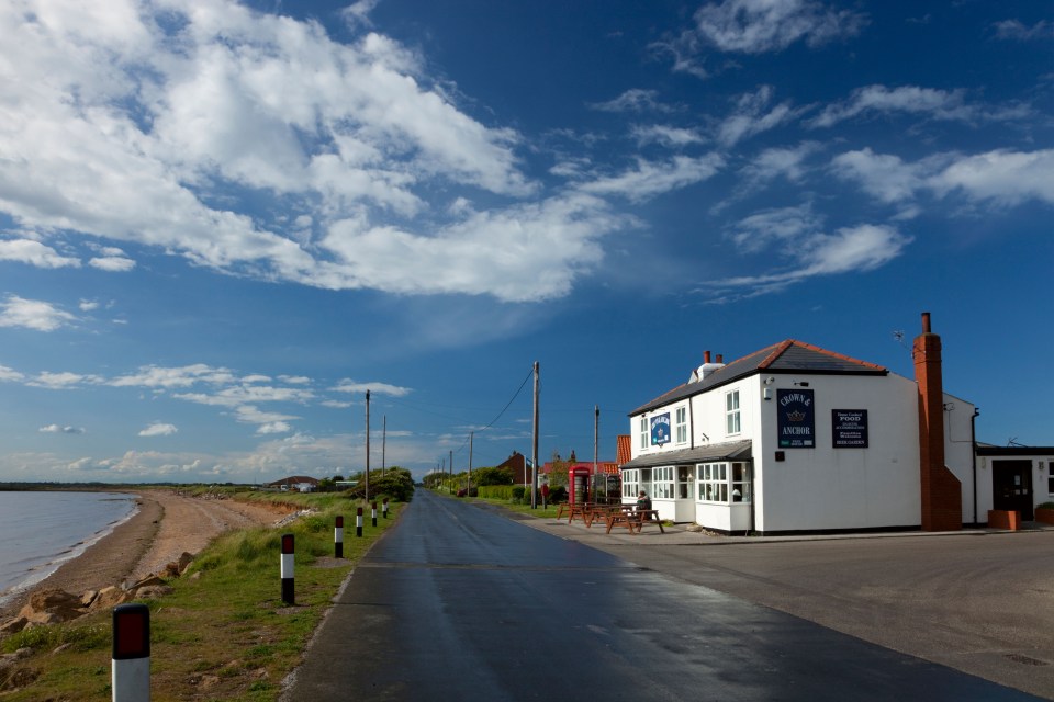 Kilnsea home to one public house called the Crown and Anchor