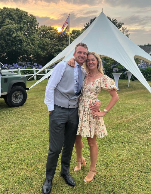 Jos Buttler and Louise have been married since 2017