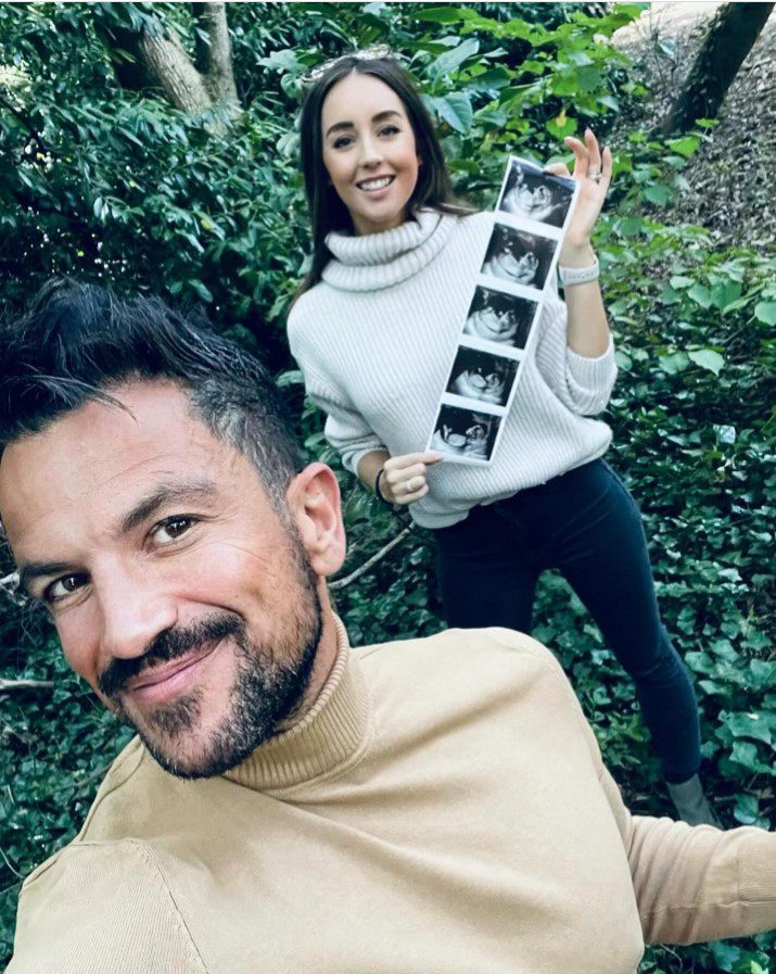 Kieran was quick to congratulate Peter Andre, 50, after he announced he was set to be a dad for the fifth time