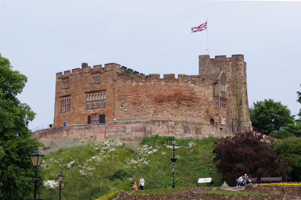 Tamworth Castle in Staffordshire attracts thousands of visitors every year