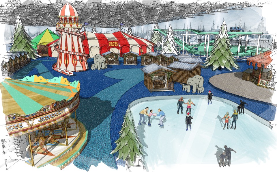 The new park will be open inside the ExCel in London from December