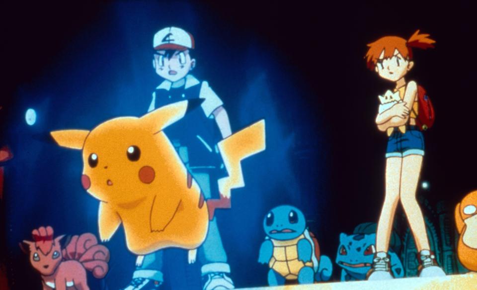 In the episode Pikachu takes the lead and uses his Thunderbolt power to save his friends