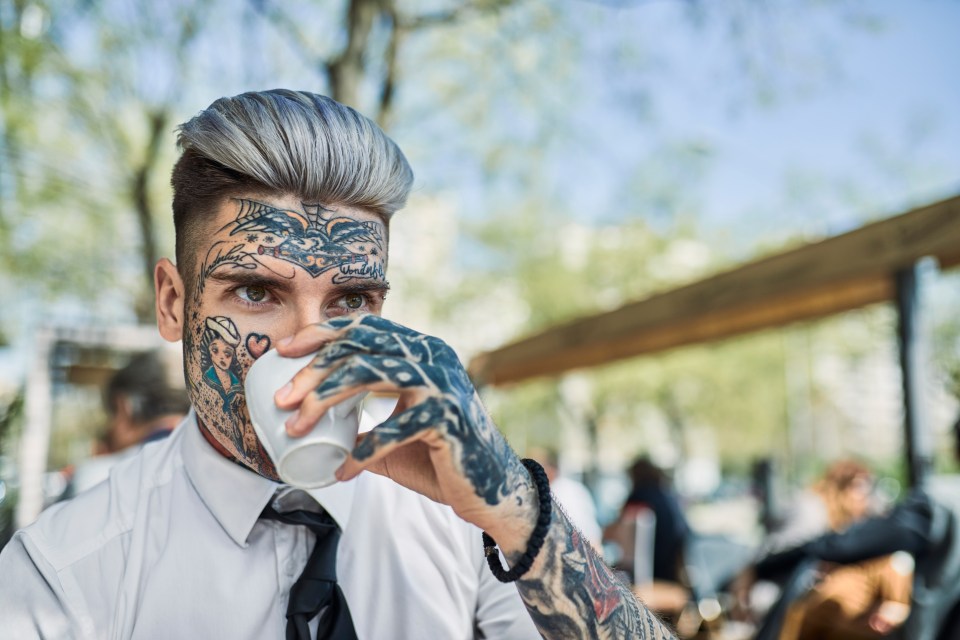 Mike says people with face tattoos 'want to be admired and stand out'