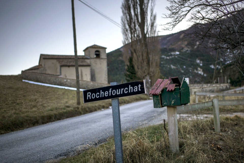 The medieval village of Rochefourchat has a population of just one