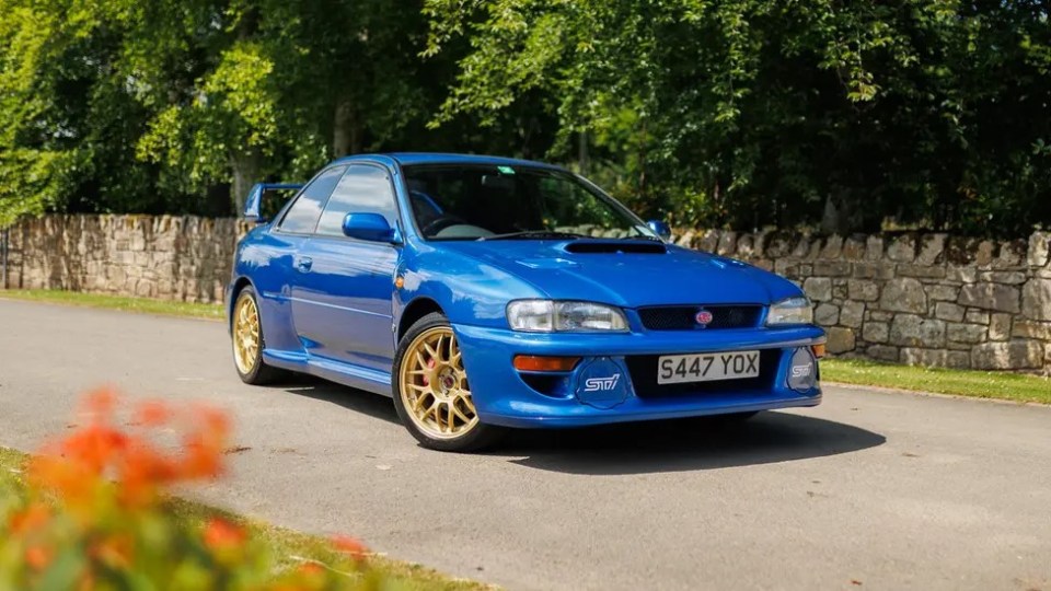 This Subaru Impreza has become the most expensive of its kind to ever sell