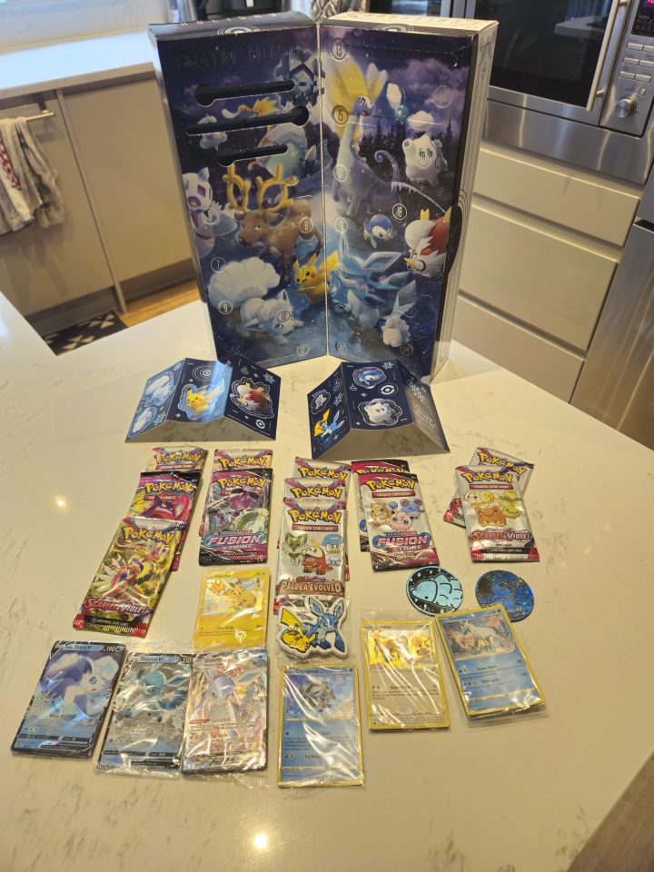 Pokemon Trading Card Game Holiday Calendar