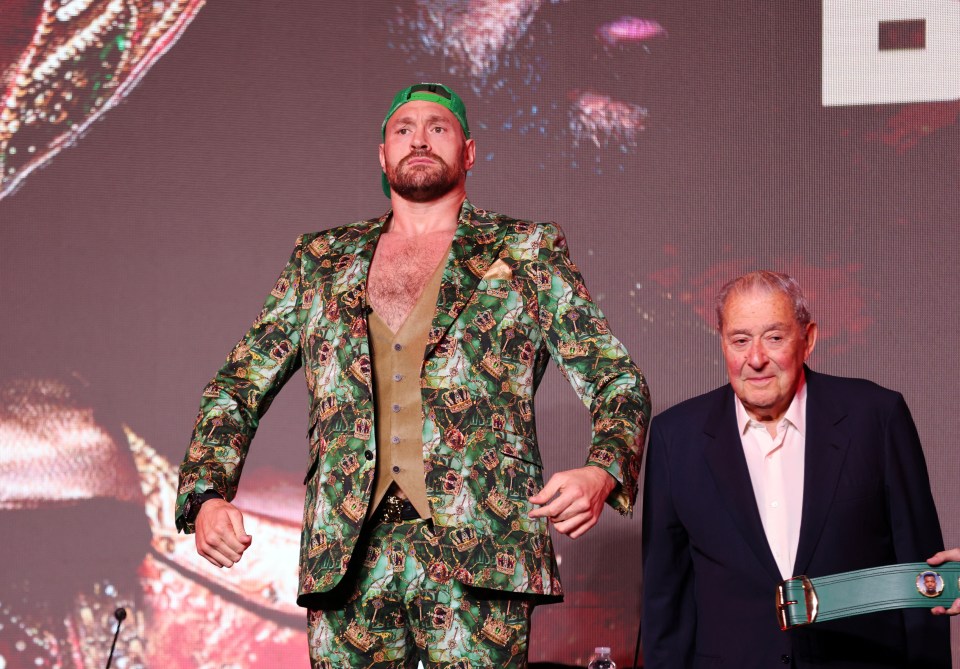 Tyson Fury seems to be getting a bit too comfortable with Saudi Arabia