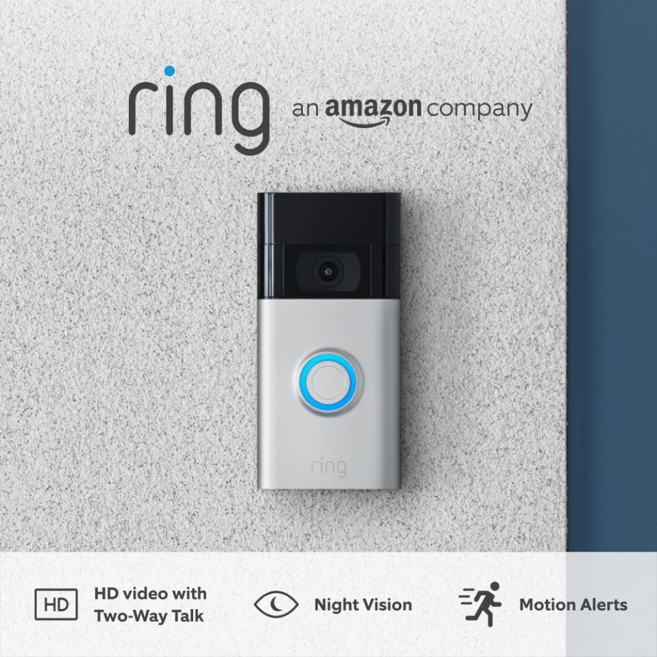 You'll likely see some big discounts on Amazon branded tech like a Ring video doorbell