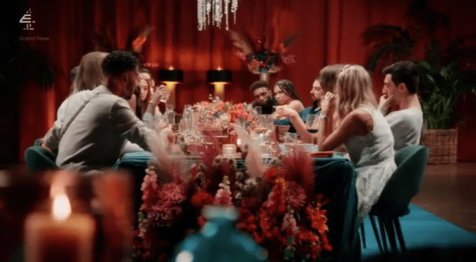 The clip for tomorrow night's episode showcased the drama at the next dinner party