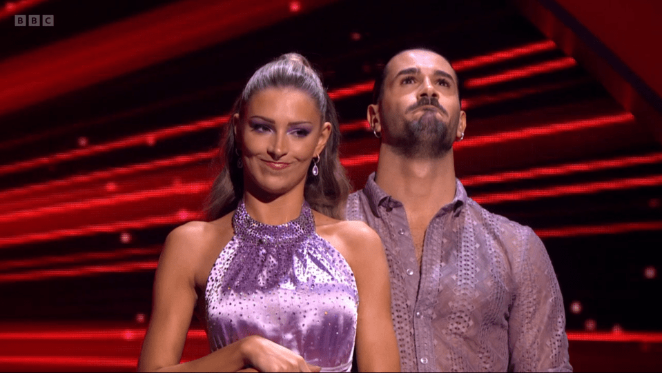 Zara McDermott looked gutted as she was revealed to be in the dance-off