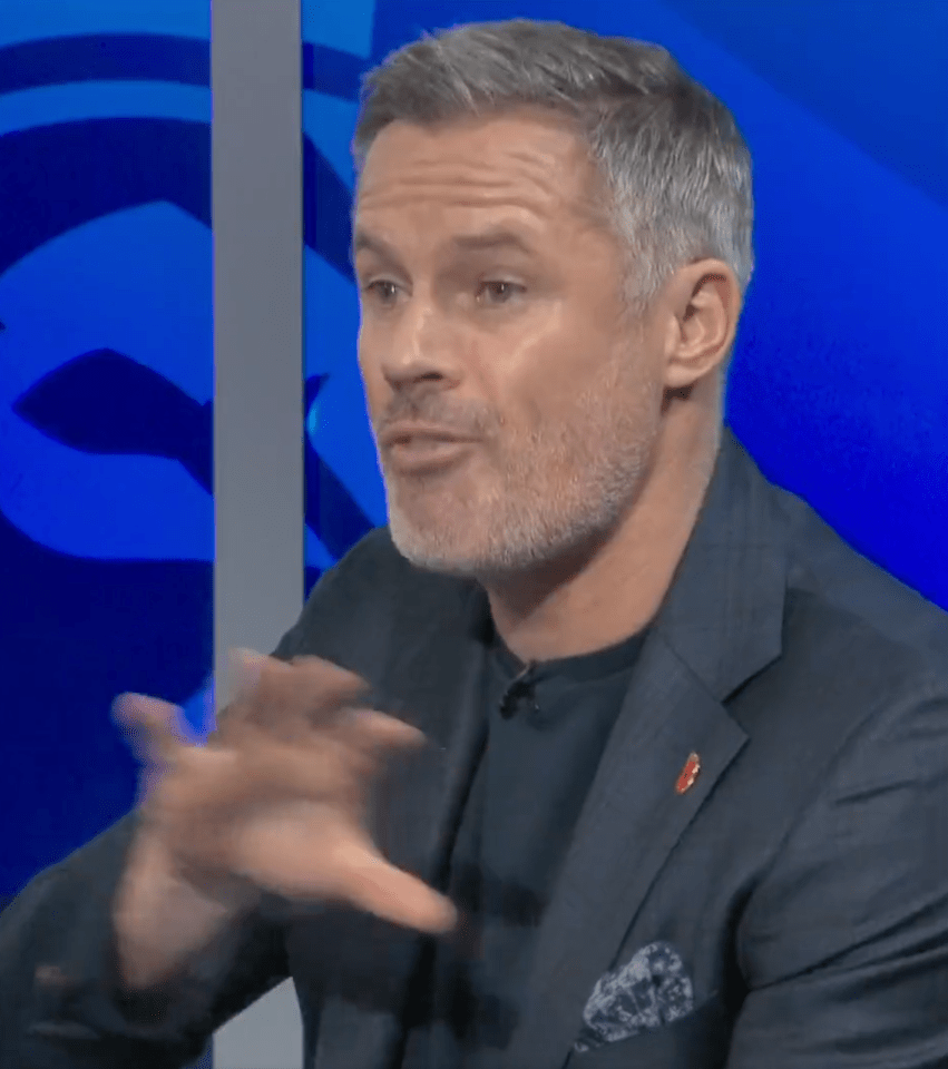 Jamie Carragher refused to let Erik ten Hag and his troops of the hook