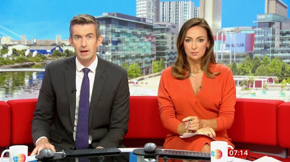 BBC Breakfast has been caught up in another hosting shake-up as Ben Thompson replaced Jon Kay on the red sofa