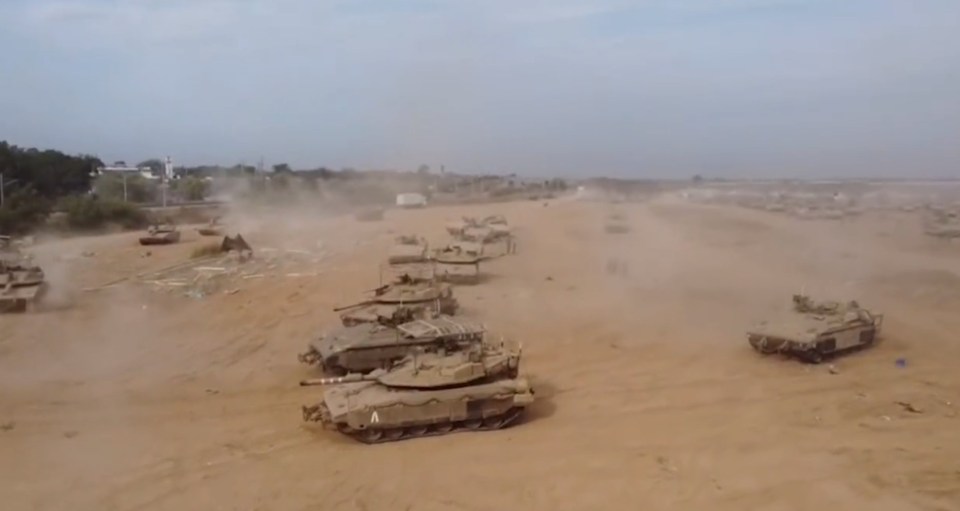 Screengrabs of Israeli Ground Forces in Gaza, //twitter.com/IDF?ref_src=twsrc%5Egoogle%7Ctwcamp%5Eserp%7Ctwgr%5Eauthor