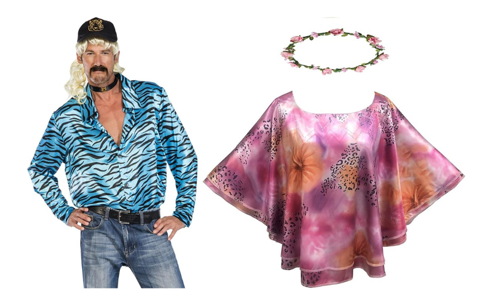 Joe Exotic and Carole Baskin Costumes