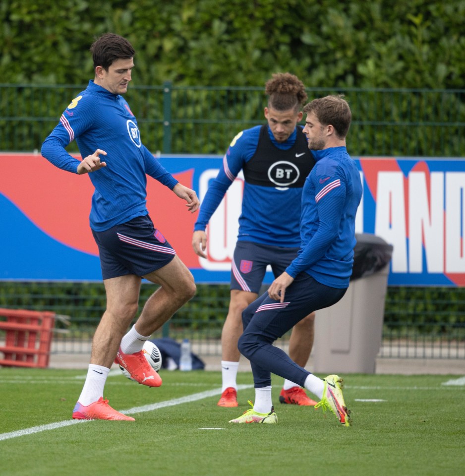 Harry Maguire and Kalvin Phillips have been included in the squad - despite their lack of first-team football