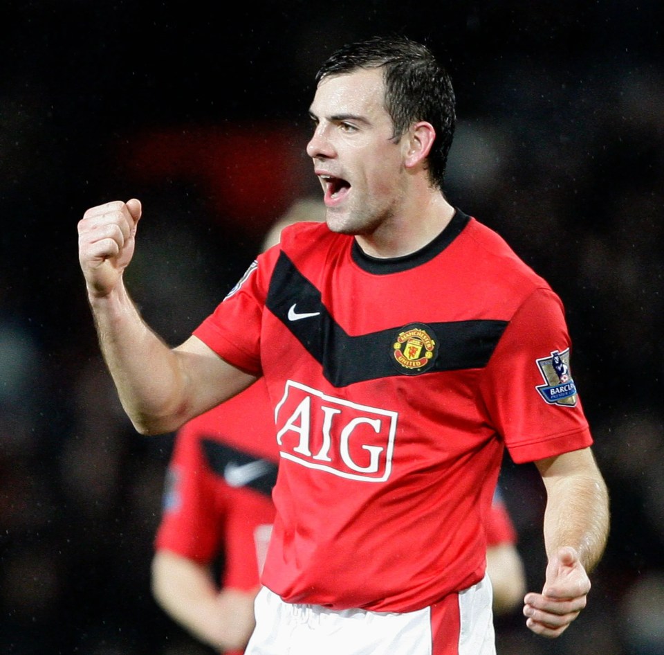 Darron Gibson scored in a Champions League semi-final