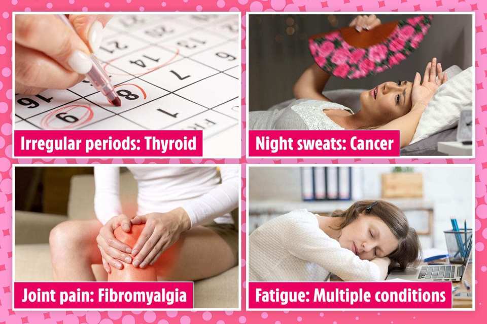 Some of the symptoms of menopause may mask other conditions - and vice versa