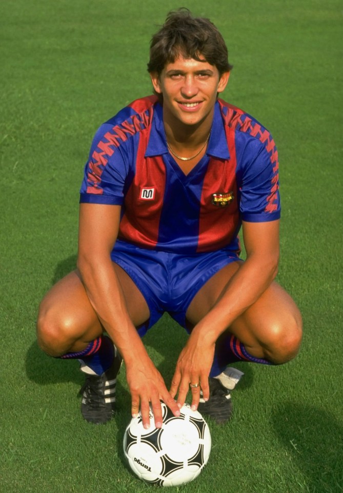 Gary Lineker played for Barcelona for three seasons