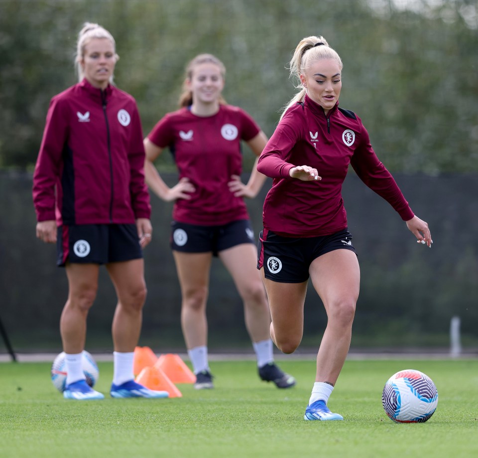 Alisha Lehmann and Rachel Daly are among the Villa players who were involved in Women's Nations League fixtures earlier this week