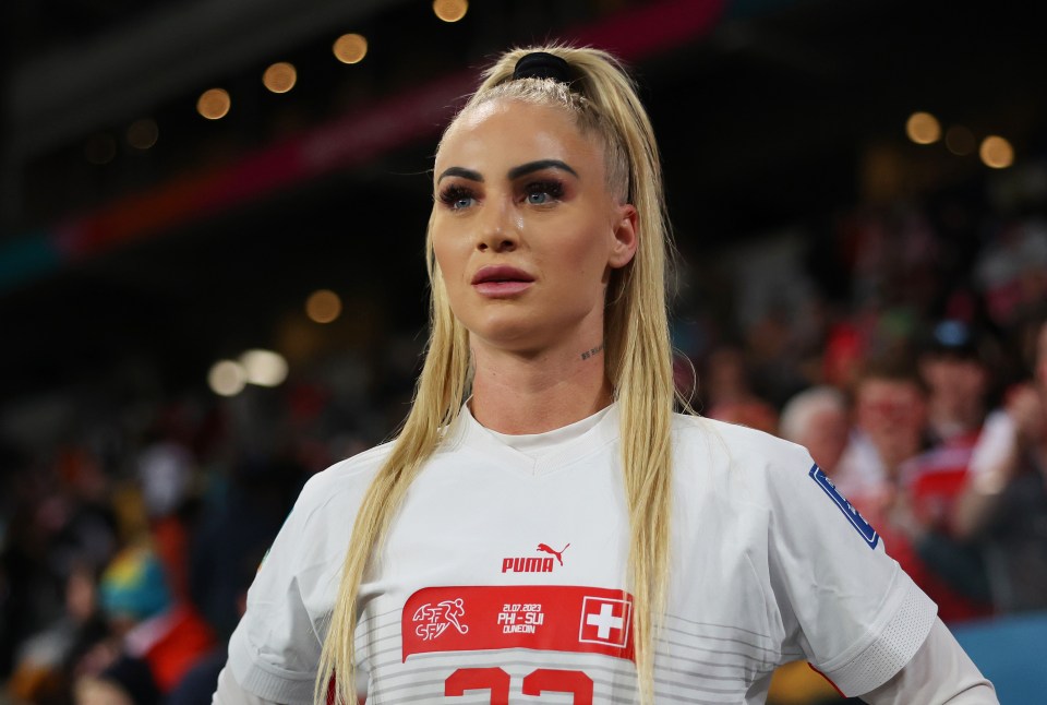 She also starred for Switzerland at this summer's Women's World Cup