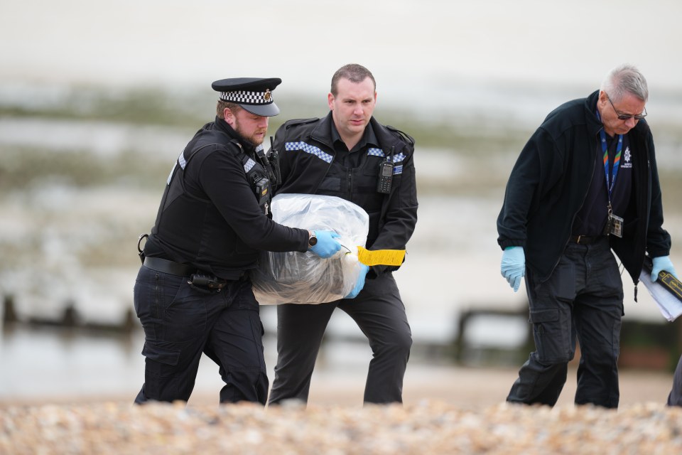 The hard drugs are continuing to wash up on the shores with cops and coast guards trying to dispose of them