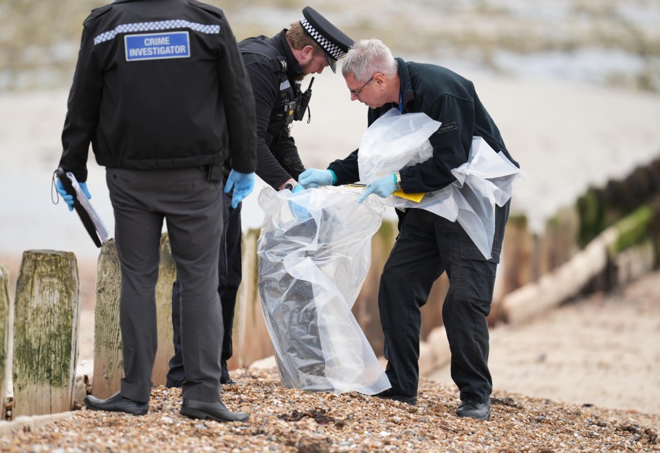 Police were called to Goring on Monday morning following reports of suspected drugs