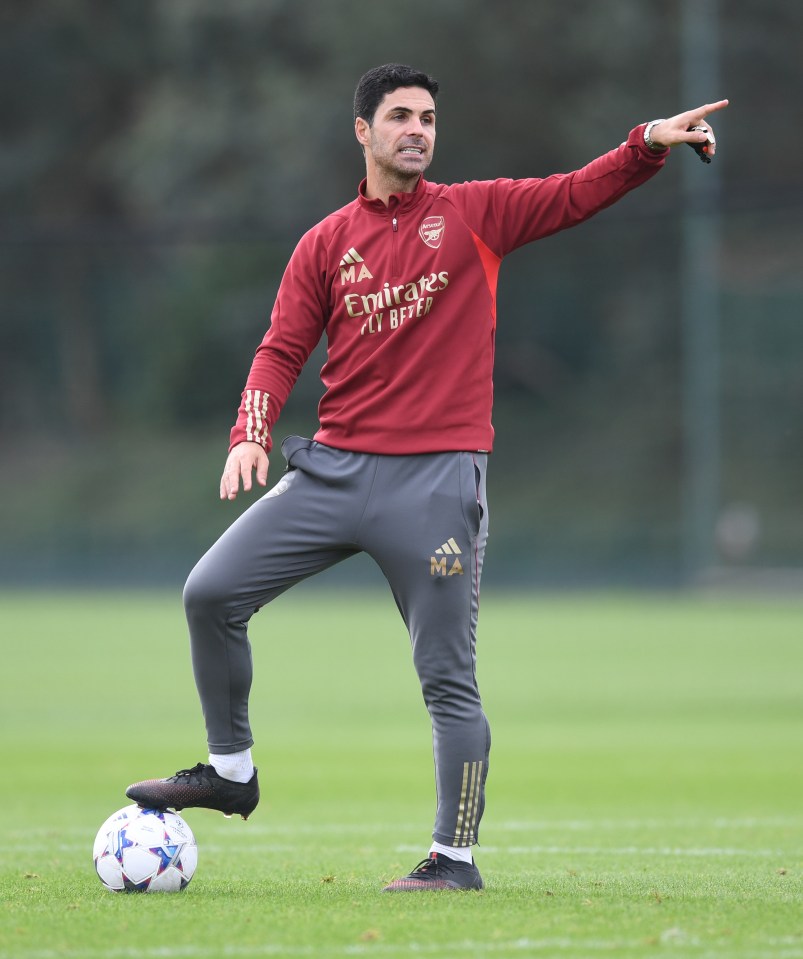 Arteta learnt many of his coaching skills from Pep