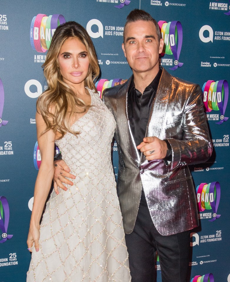 Robbie is married to actress Ayda Field