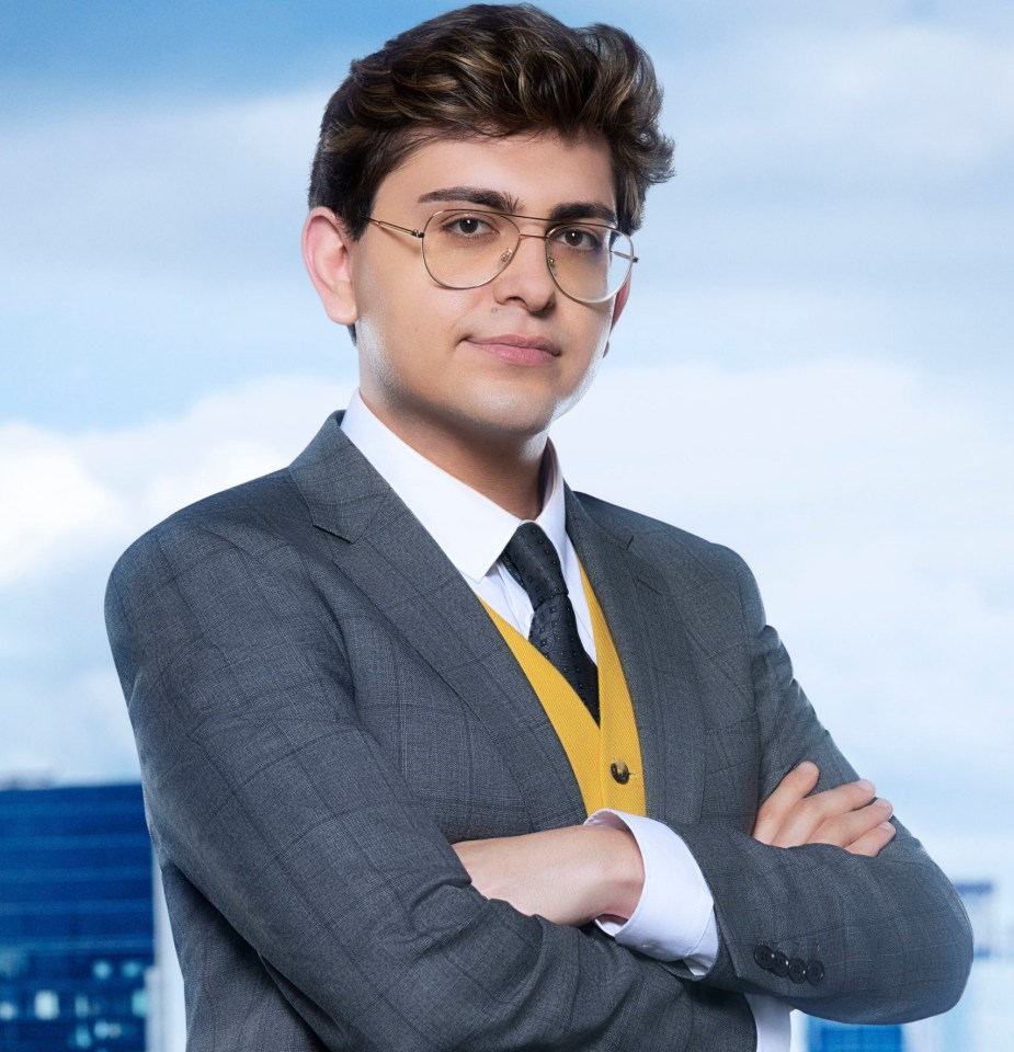 Navid was seen on screen in The Apprentice last year