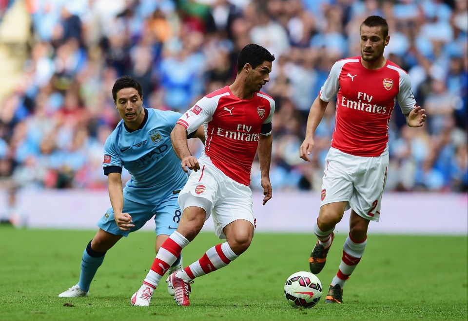 Nasri returned with City but later got an angry reaction as a pundit