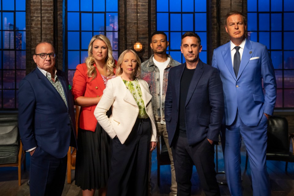 Gary Neville will be a guest investor on the 21st series of Dragons' Den